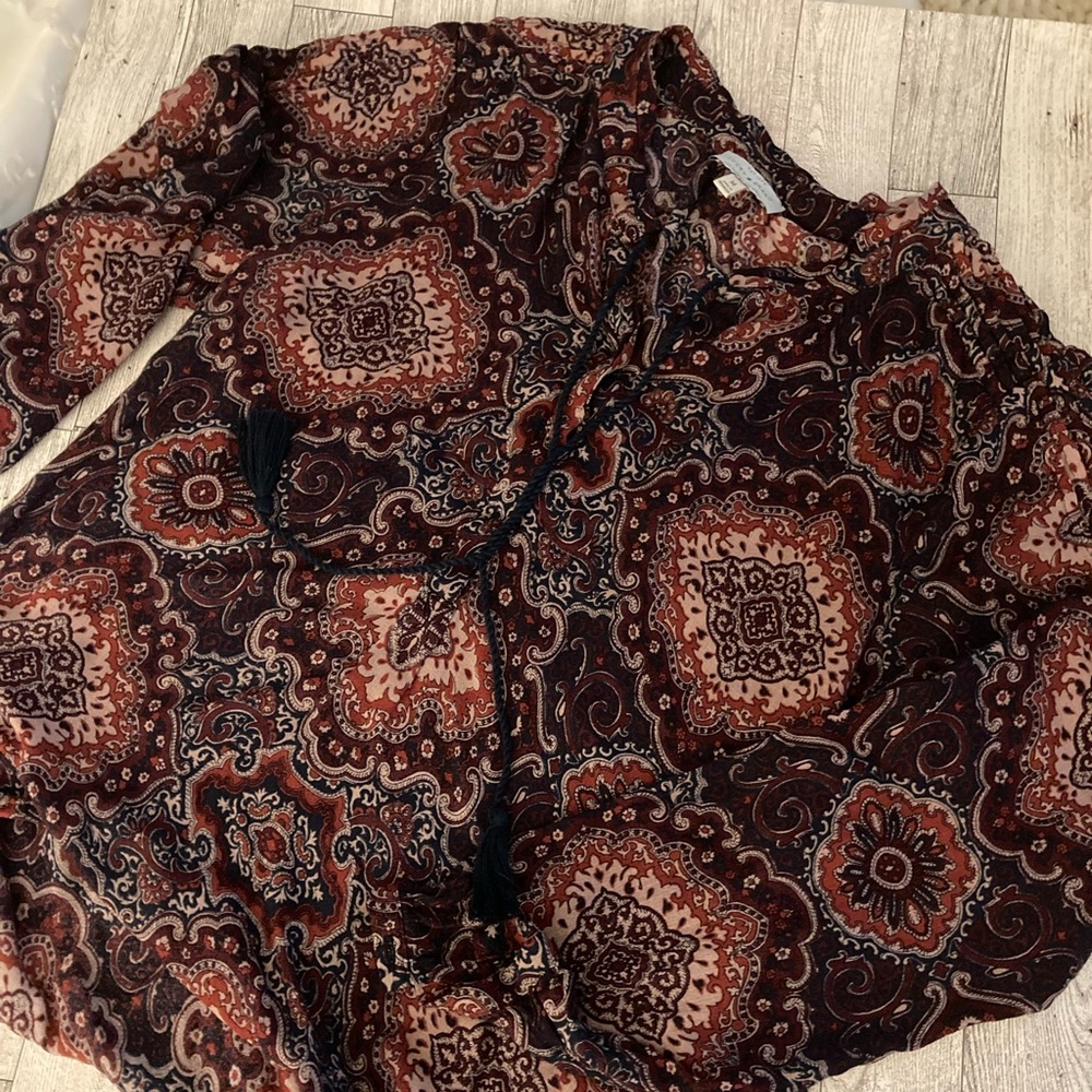 Women’s Paisley Blouse
